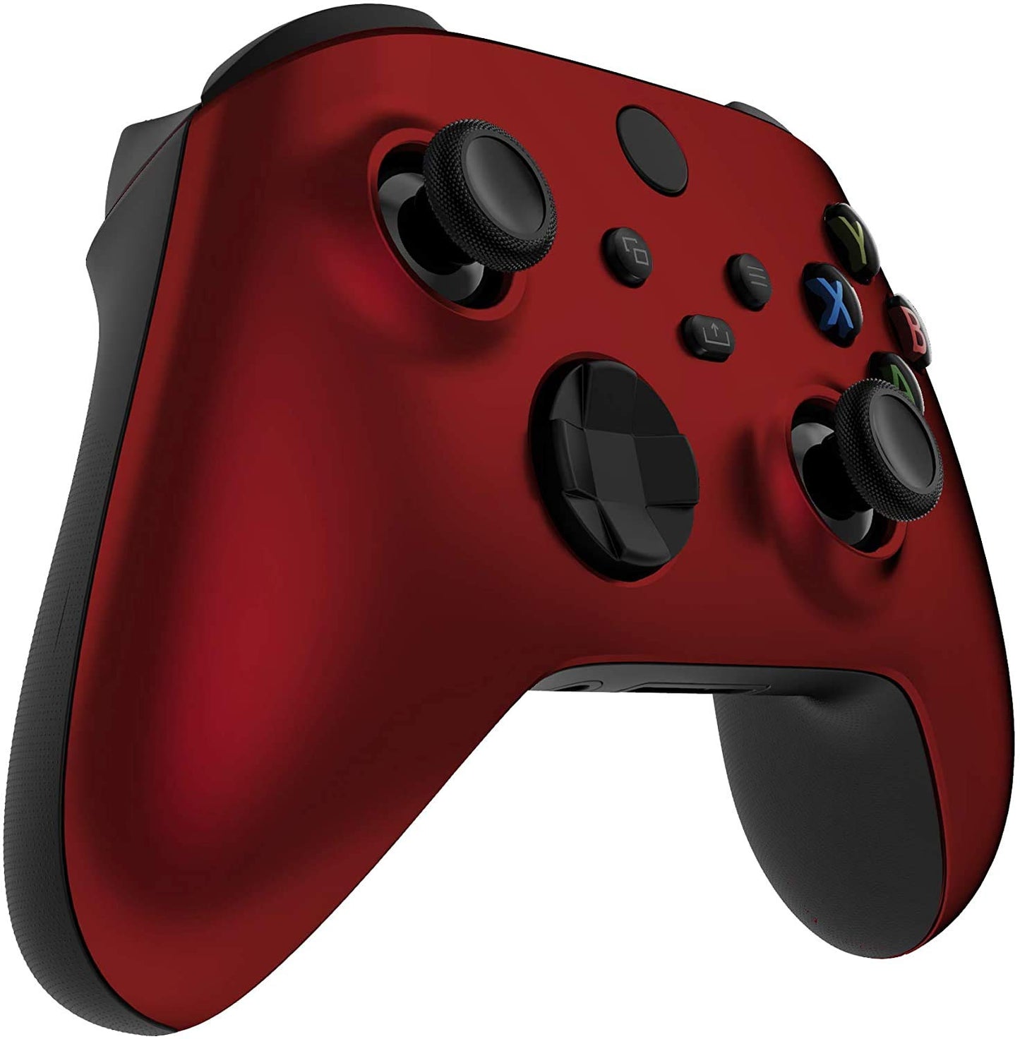 Custom Controllerzz Wireless Controller for Microsoft Xbox Series X/S & Xbox One - Custom Soft Touch Feel - Custom Xbox Series X/S Controller (X/S Red) - amzGamess