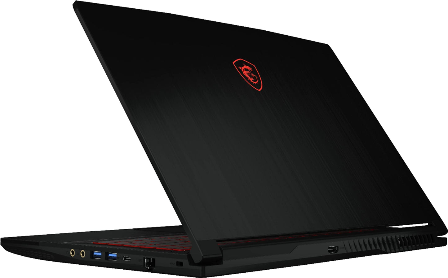 MSI Newest GF63 Thin Gaming Laptop, 15.6" FHD 144Hz, Intel i5-11400H, RTX 3050, 16GB RAM, 512GB NVMe SSD, Windows 11, Aluminum Black