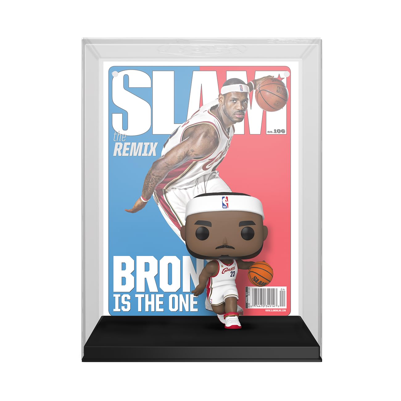 Funko Pop! NBA Cover: SLAM - Lebron James - amzGamess