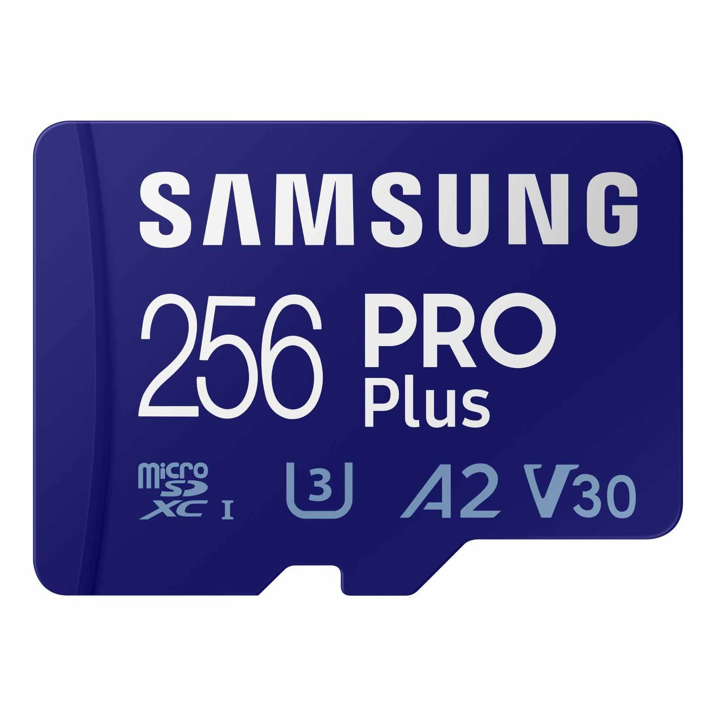 SAMSUNG PRO Plus microSD Memory Card + Adapter, 256GB MicroSDXC, Up to 180 MB/s, Full HD & 4K UHD, UHS-I, C10, U3, V30, A2 for Android Phones, Tablets, GoPRO, DJI Drone, MB-MD256SA/AM, 2023