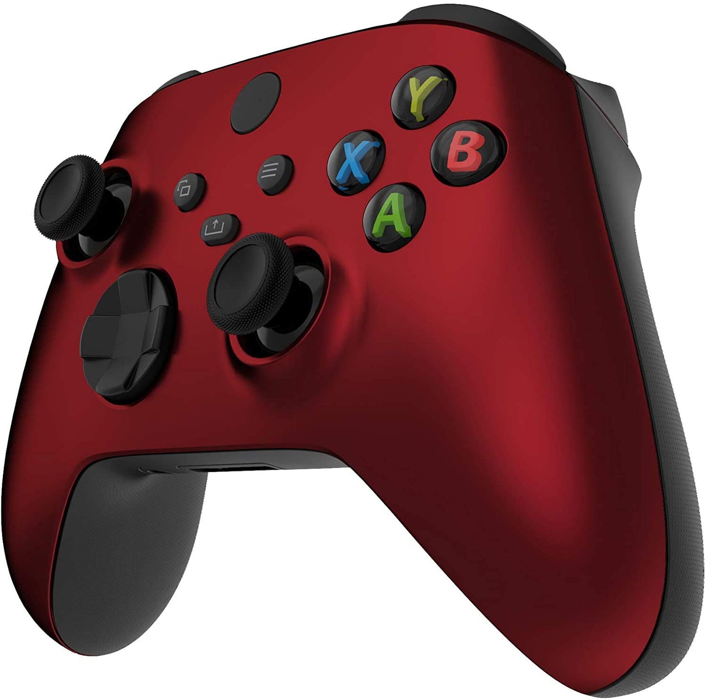Custom Controllerzz Wireless Controller for Microsoft Xbox Series X/S & Xbox One - Custom Soft Touch Feel - Custom Xbox Series X/S Controller (X/S Red) - amzGamess