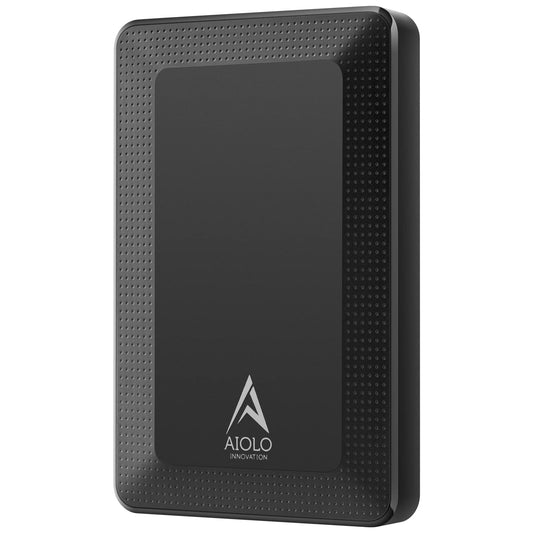 AIOLO INNOVATION 500GB Ultra Slim Portable External Hard Drive HDD-USB 3.0 for PC, Mac, Laptop, PS4, Xbox one,Xbox 360-Super Fast Transmission