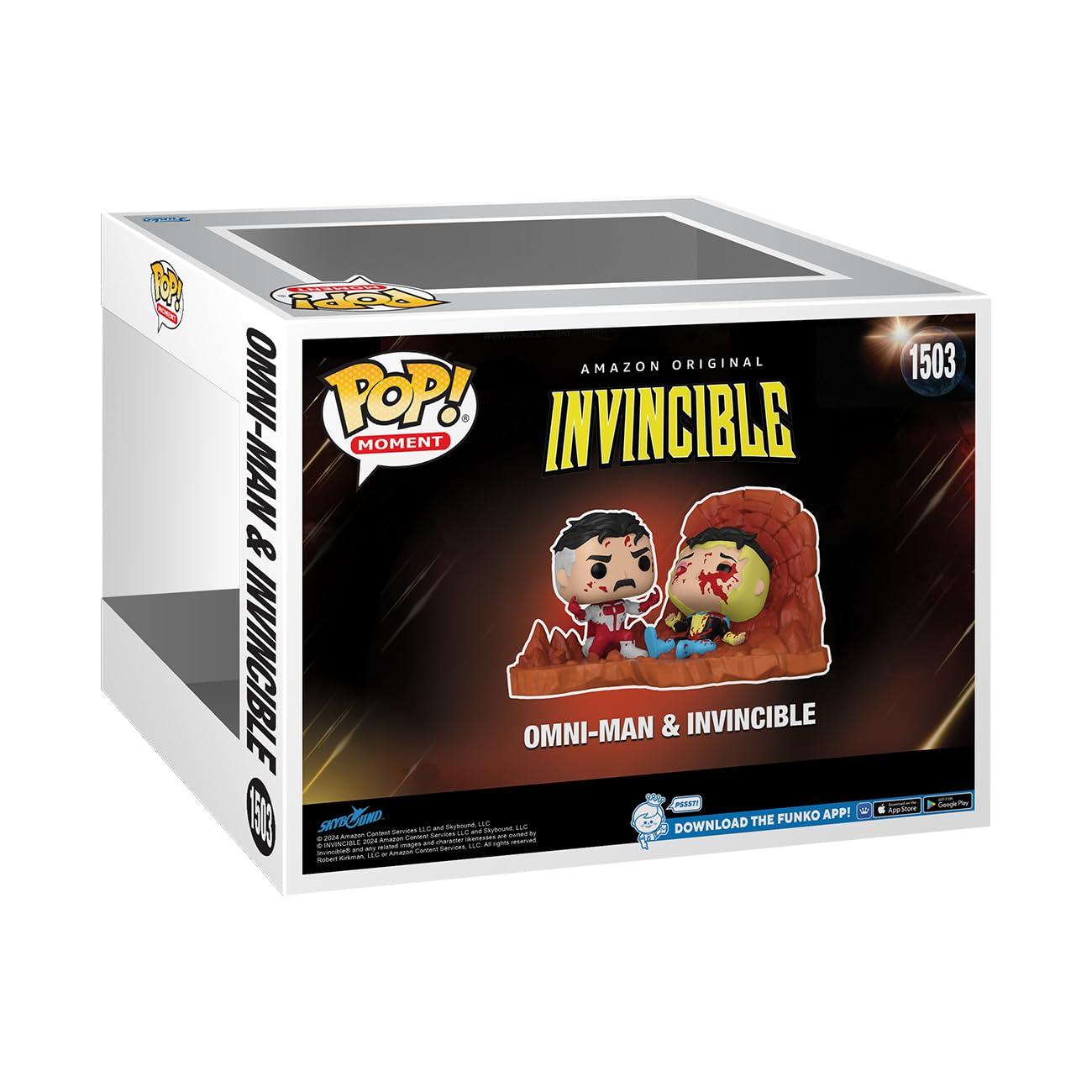 Pop! Moment: Invincible (Think, Mark!) Previews Exclusive Vinyl Figure - amzGamess