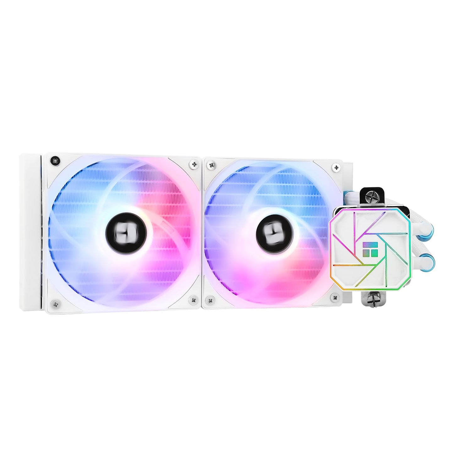 Thermalright Aqua Elite 240 White V3 Water Cooling CPU Cooler, Double PWM ARGB Fans with S-FDB Bearings,Efficient PWM Controlled Pump,for AMD/AM4/AM5, Intel LGA1150/1151/1200/2011/1700