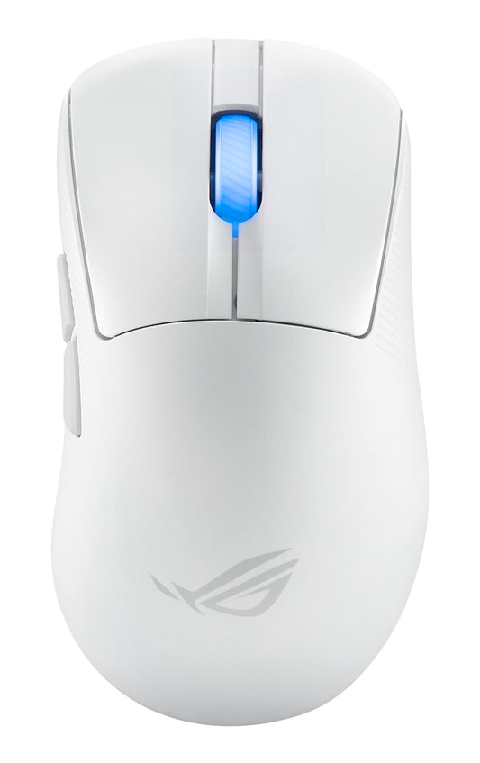ASUS ROG Keris II Ace Wireless Gaming Mouse, 54g Lightweight, AimPoint Pro 42K Optical Sensor, Optical Micro Switches, SpeedNova Wireless, ROG Polling Rate Booster, Esports & FPS Gaming, White