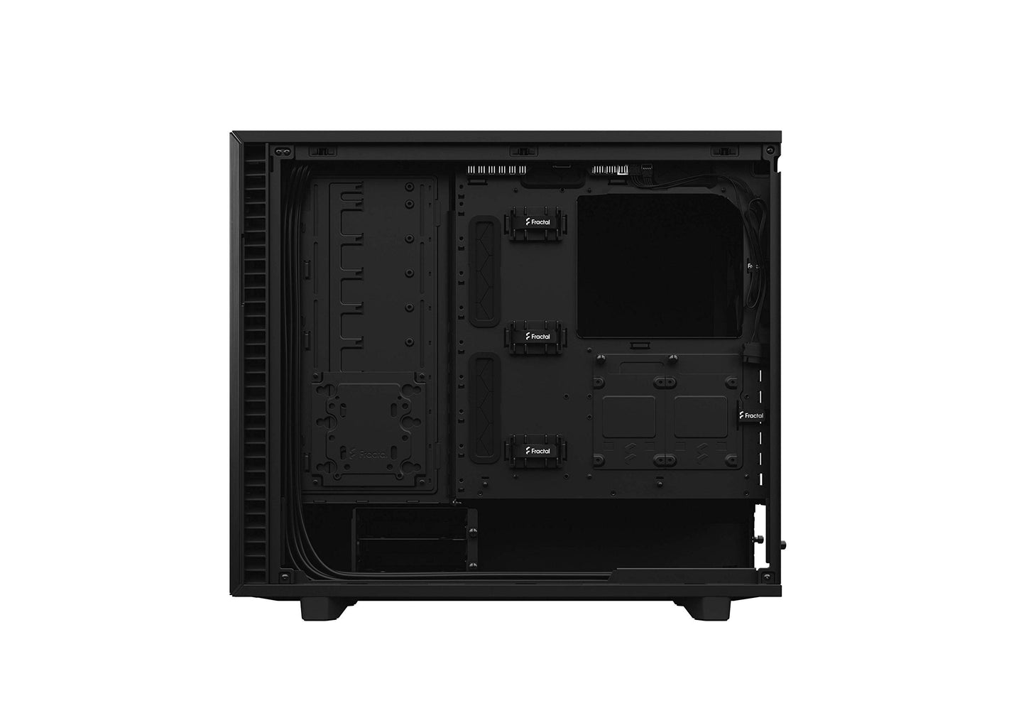 Fractal Design Define 7 Black Solid Brushed Aluminum/Steel E-ATX Silent Modular Mid Tower Computer Case