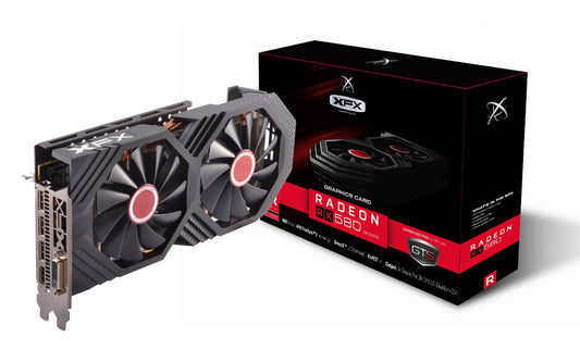 XFX Radeon RX 580 GTS XXX Edition 1386MHz OC+, 8GB GDDR5, VR Ready, Dual BIOS, 3xDP HDMI DVI, AMD Graphics Card (RX-580P8DFD6) - amzGamess