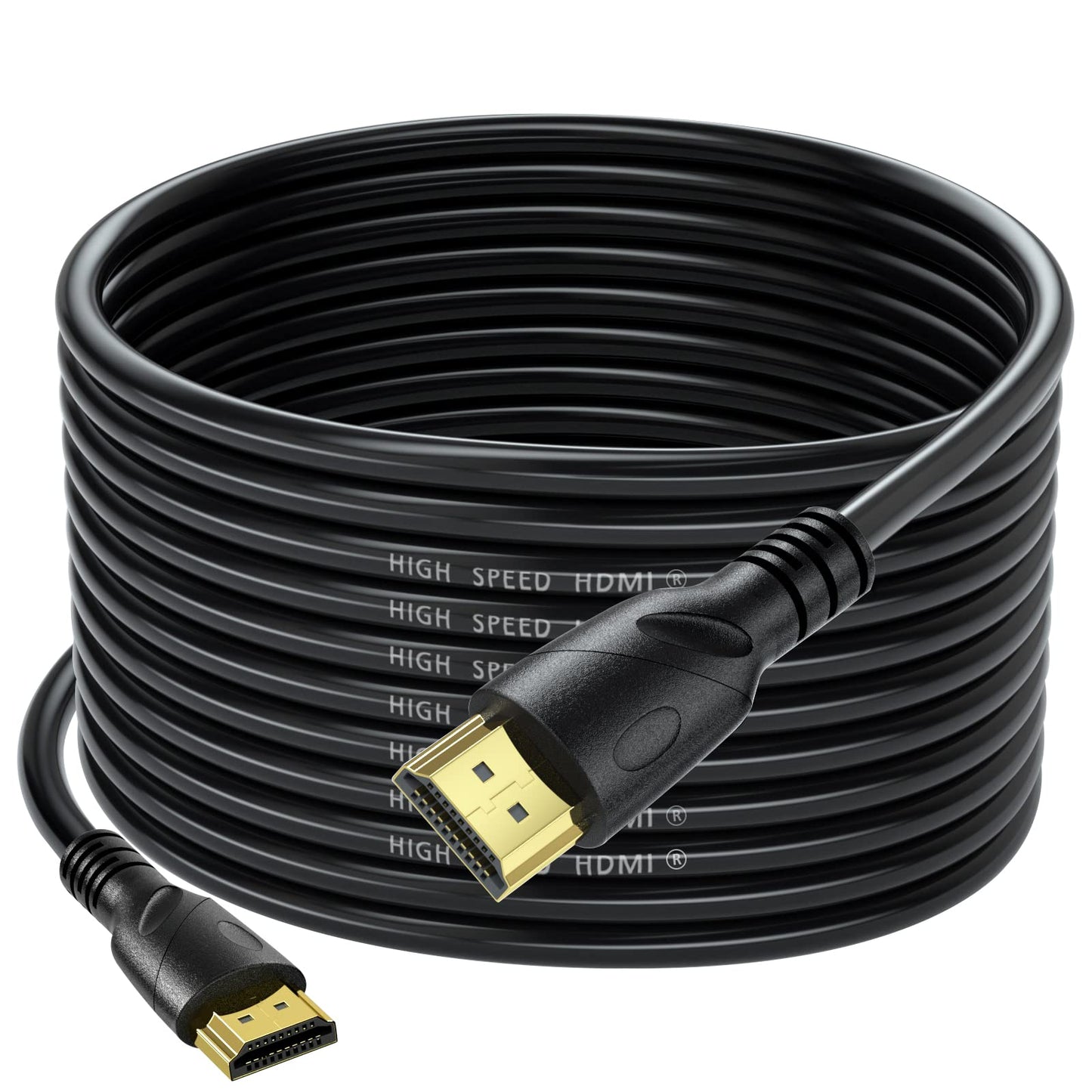 Jorenca 4K HDMI Cable 35ft Ultra High Speed HDMI 2.0 Cord 4K@60Hz 18gbps, Gold Plated Connector,Ethernet Audio Video Return,Compatible for 1080p 3D HDTV PC Xbox Arc Laptop PS3/4/5/9 etc