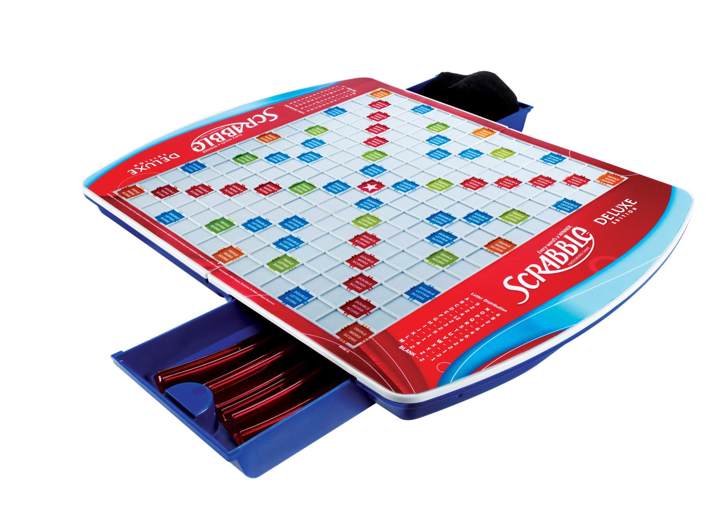 Hasbro Gaming Scrabble Deluxe Edition Board Game, Father's Day Gifts (Amazon Exclusive)
