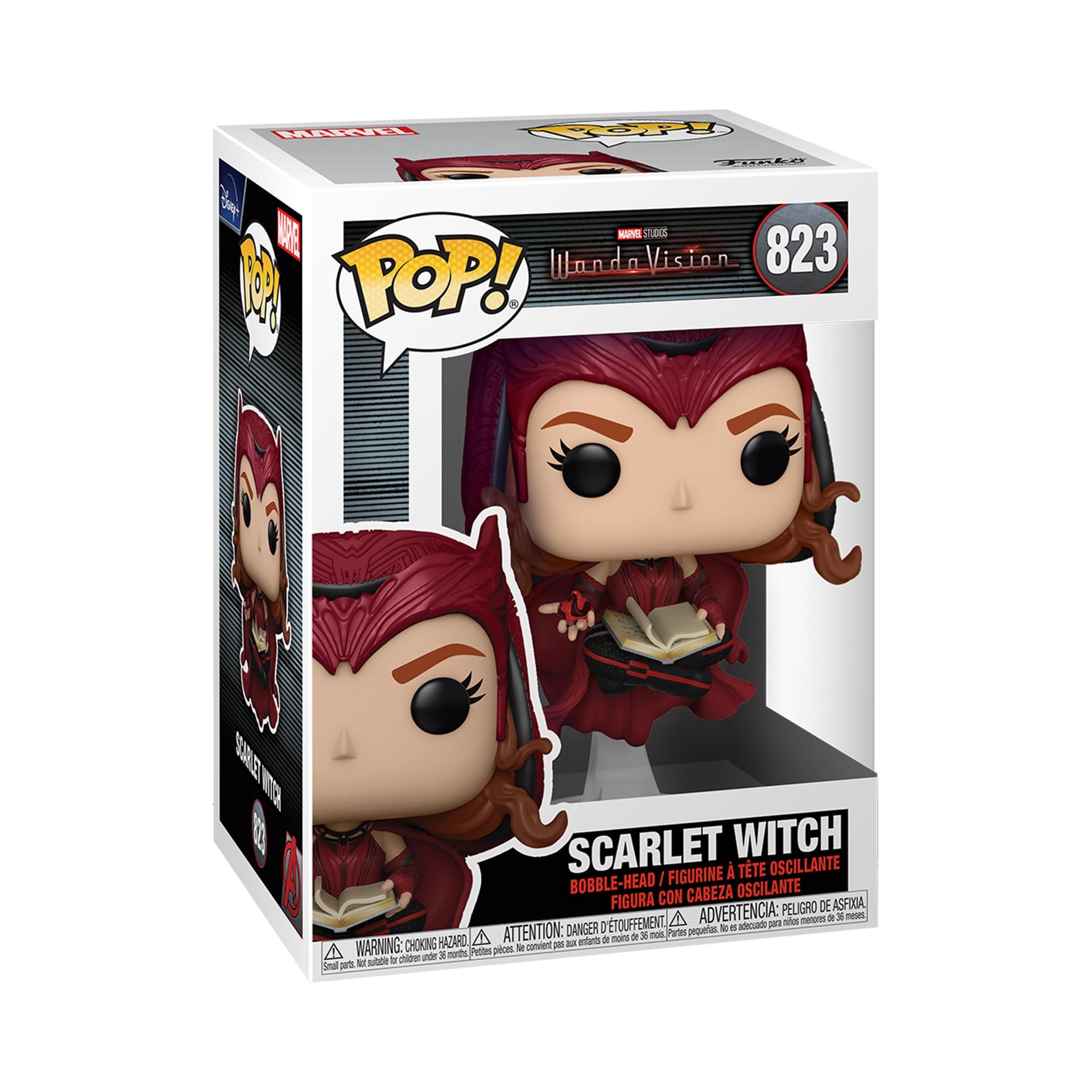 Funko Pop! Marvel: WandaVision - The Scarlet Witch Vinyl Collectible Figure - amzGamess