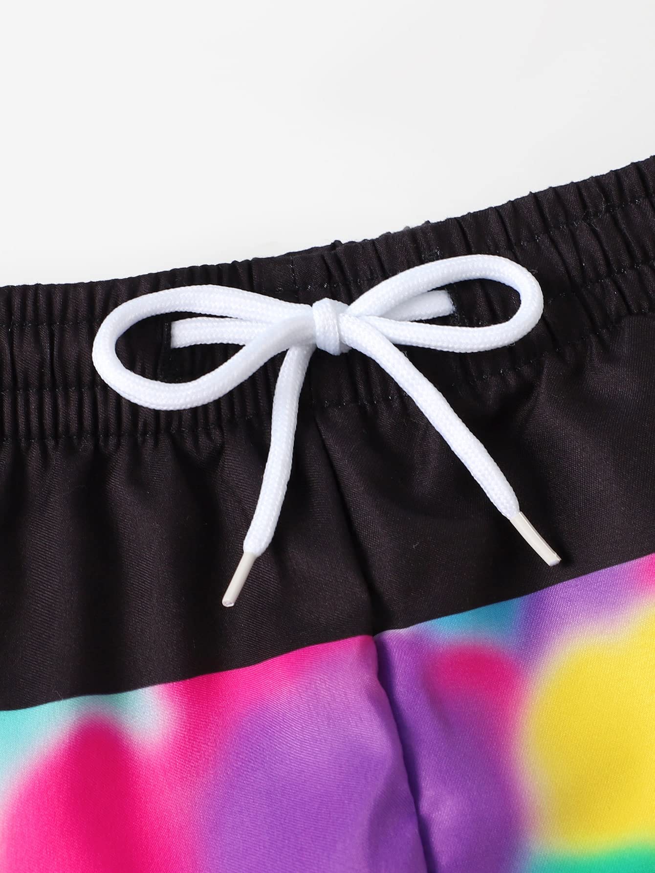 SOLY HUX Boy's Swim Trunks Shorts Print Swim Trunks Drawstring Waist Beach Board Shorts Bathing Suits - amzGamess