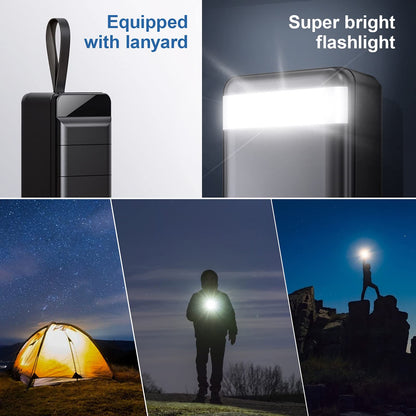 Portable Charger Power Bank 60000mAh Fast Charging 22.5W PD4.0 & QC 4.0 with USB C Battery Pack Charger Portable High Capacity Portable Phone Charger Power Bank for iPhone, Samsung, Galaxy, Travel