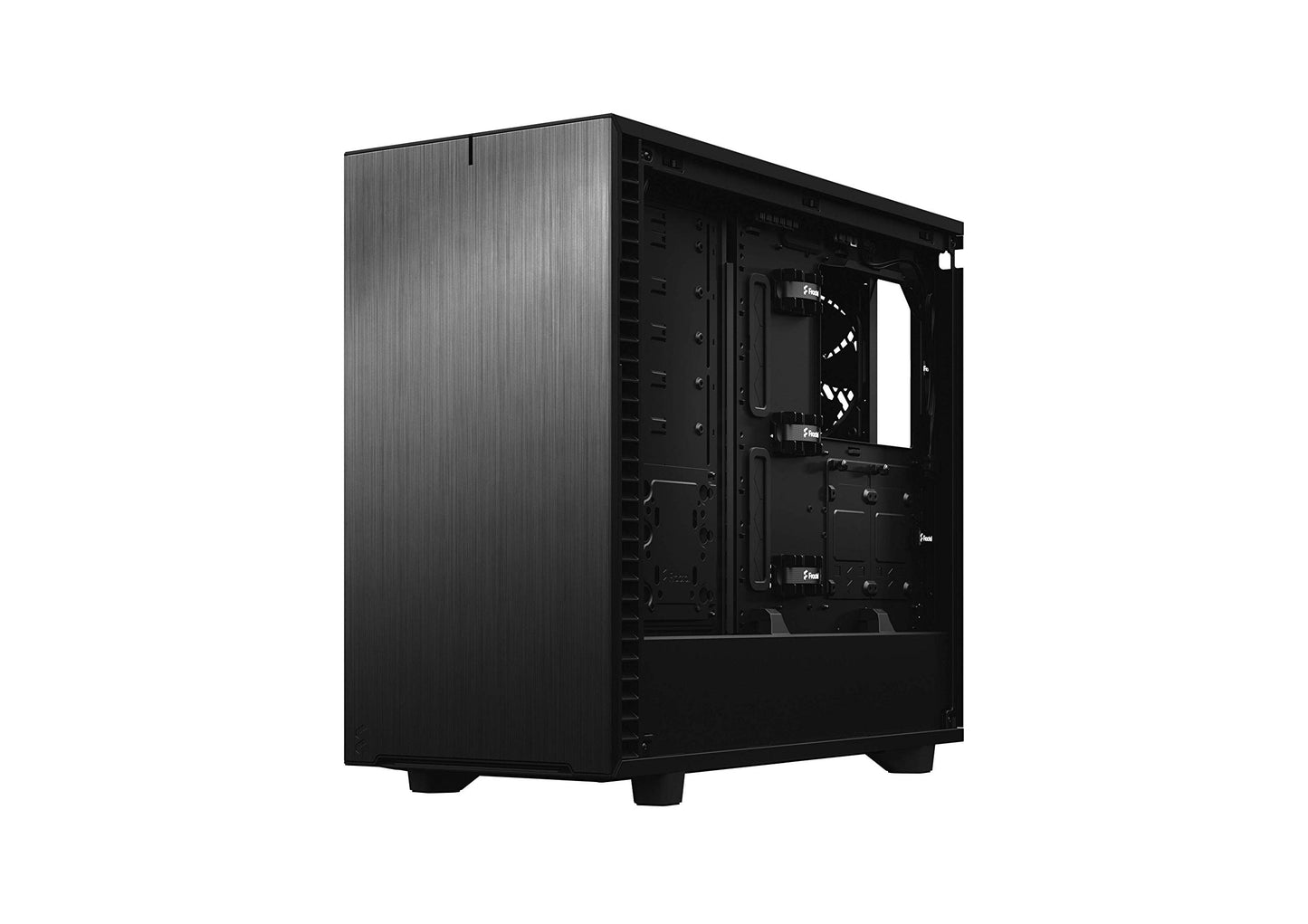 Fractal Design Define 7 Black Solid Brushed Aluminum/Steel E-ATX Silent Modular Mid Tower Computer Case