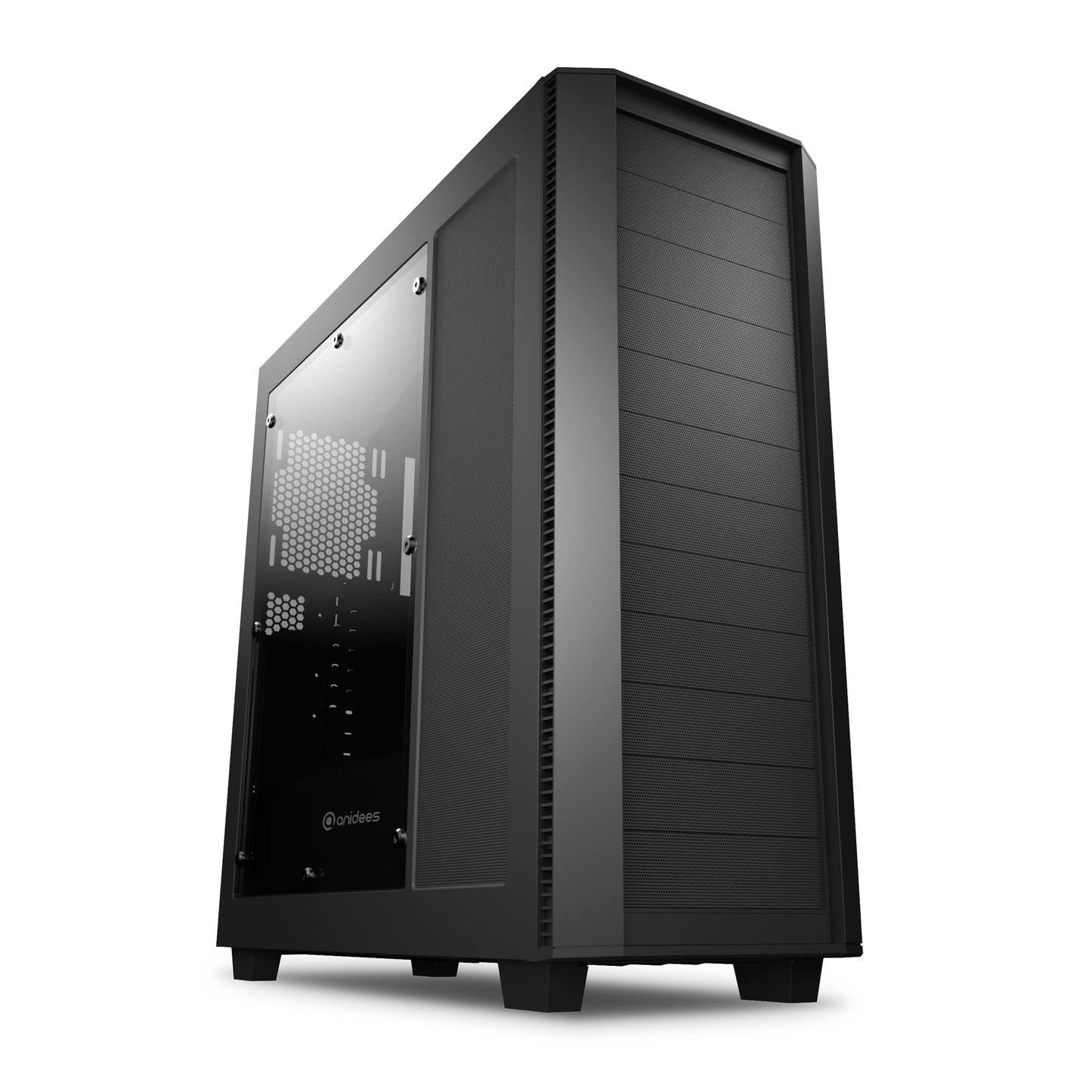 anidees AI Raider XL Full Tower Tempered Glass XL-ATX/E-ATX/ATX Gaming Case, Support 12 x 5.25” Drive Bay 480/360 Radiator, AI-RA-XL (PC Case ONLY)