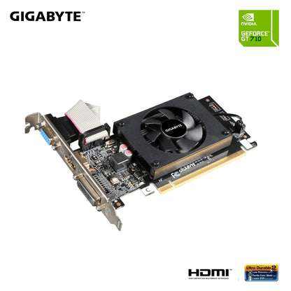 GIGABYTE 2GB RAM DDR3 SDRAM Video Graphics Cards GV-N710D3-2GL REV2.0 - amzGamess