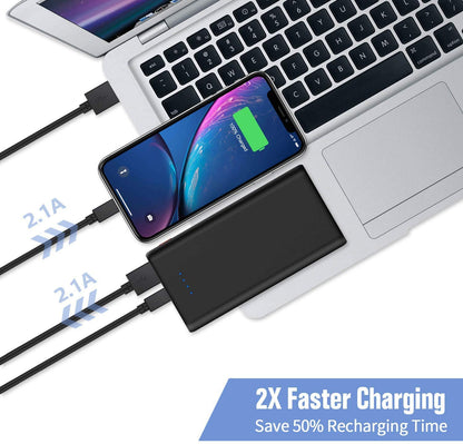 Portable Charger Power Bank 25800mAh,Ultra-High Capacity PD3.0 Fast Phone Charging with Newest Intelligent Controlling IC,3 USB Port External Cell Phone Battery Pack Compatible with iPhone,Android etc