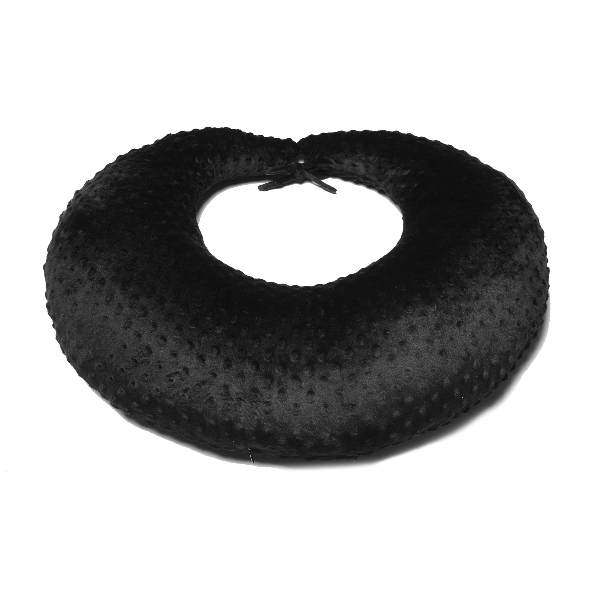 Professional Gaming Pillow for Lap; Arm Rest Pillow Gaming Lap Pillow with Crochet Support - Eliminate Pain in Gaming (Black) - amzGamess