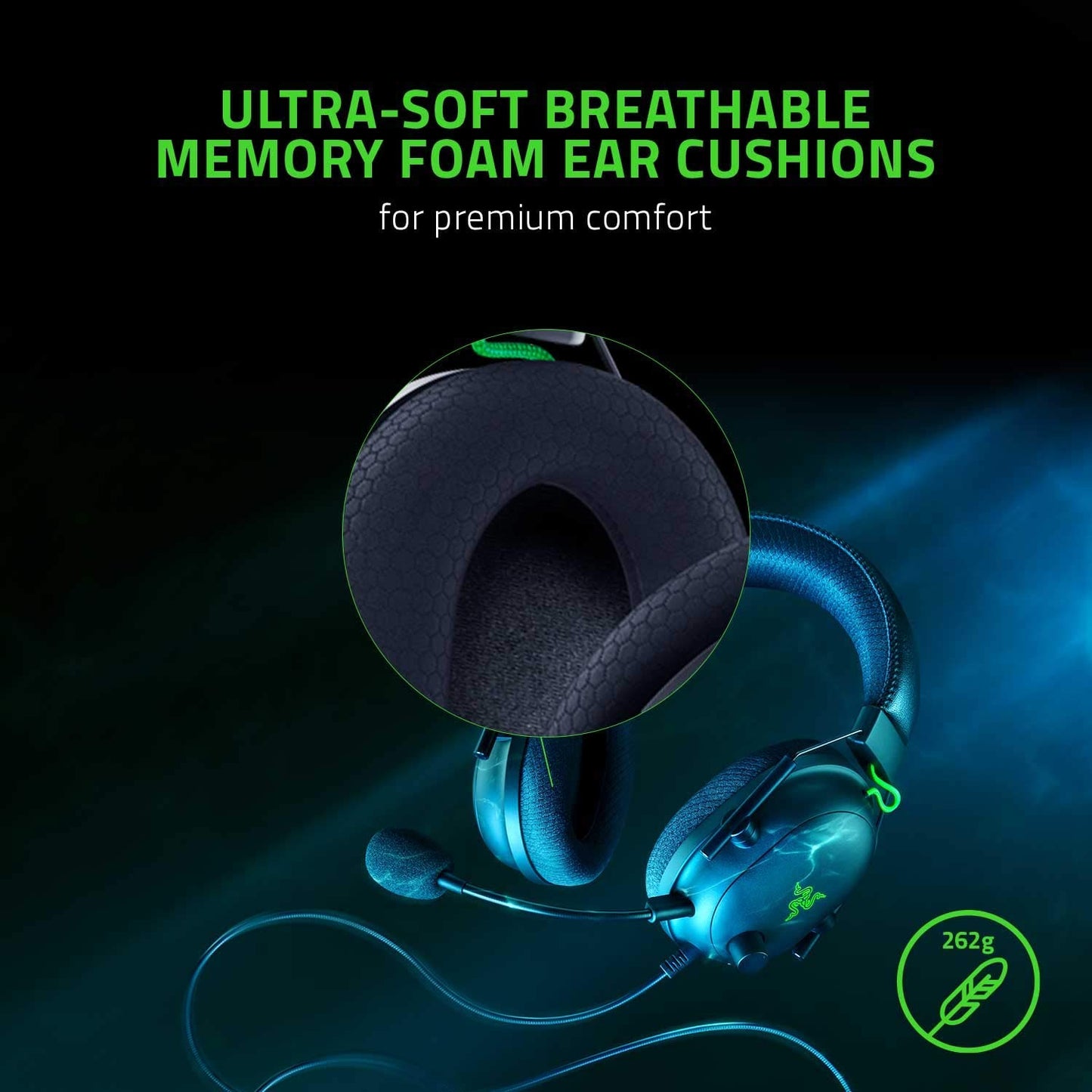 Razer BLACKSHARK V2 and USB SOUND CARD multi-Platform Headset For ESPORTS PC/MAC/PLAYSTATION 4/ SWITCH/ XBOX 1/ SMARTPHONE 50MM DRIVERS. - amzGamess