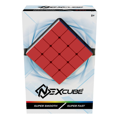 Goliath NEXcube 4x4 Classic - Stickerless Speed Cube - Super Smooth Technology Unlocks Super Speed to Break Records! - Ages 8 and Up - amzGamess