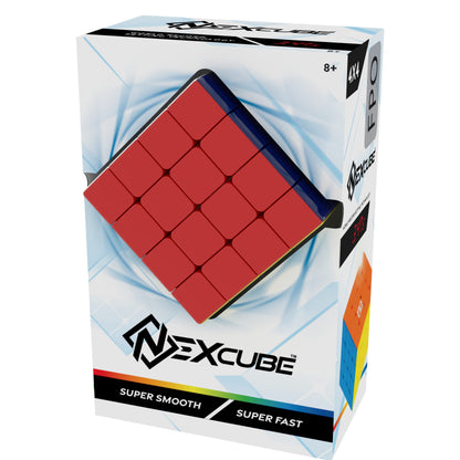 Goliath NEXcube 4x4 Classic - Stickerless Speed Cube - Super Smooth Technology Unlocks Super Speed to Break Records! - Ages 8 and Up - amzGamess