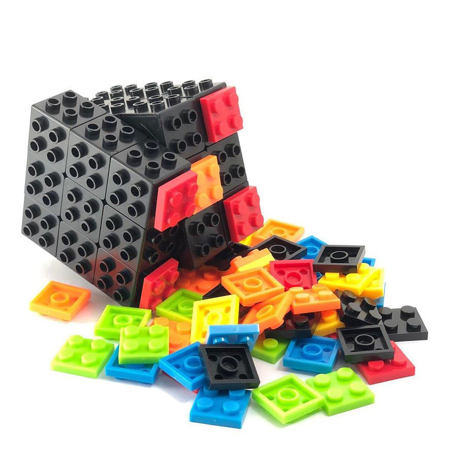 3x3 Speed Cube 3x3x3 Magic Speed Cube Puzzles Black Sturdy and Smooth Speed Cube Puzzles Toy for Children and Adults - amzGamess