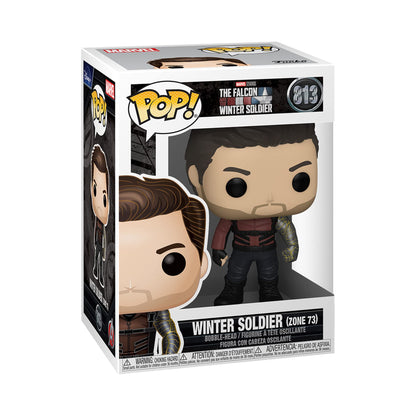 Funko Collectible Figure POP Marvel: Falcon and The Winter Soldier - Winter Soldier (Zone 73) Multicolor, 3.75 inches,51629 - amzGamess