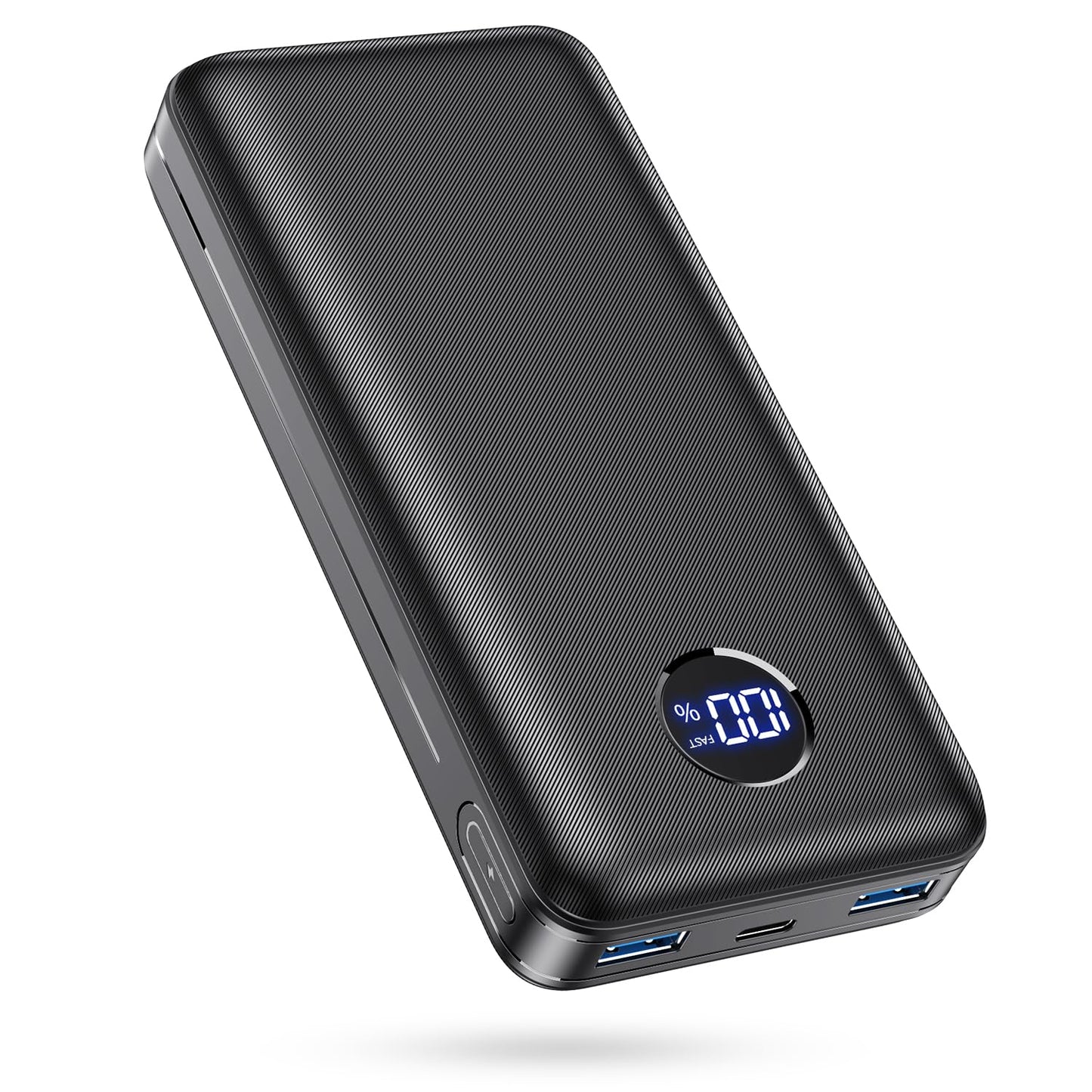IAPOS Portable Charger 40000mah Power Bank, USB-C (22.5W) Fast Charging Battery Pack Portable Phone Charger for iPhone 15/14/13 Series, Android Samsung Galaxy, for Travel Camping - Black