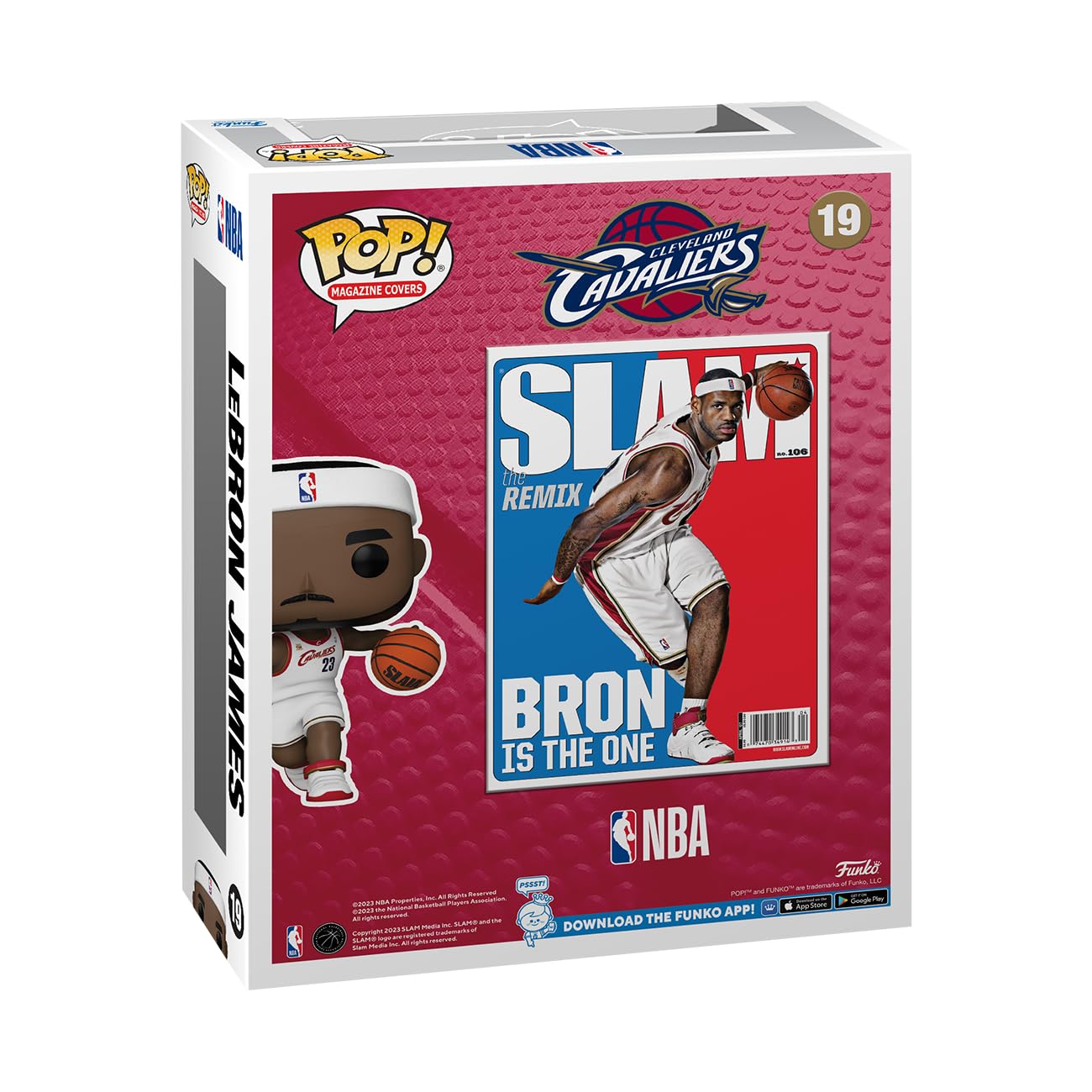 Funko Pop! NBA Cover: SLAM - Lebron James - amzGamess