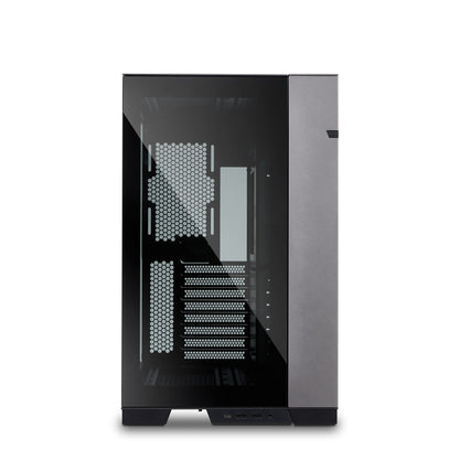 LIAN LI O11 Dynamic EVO Gaming PC Case E-ATX Desktop Computer Case - Mid Tower Chassis with Flexible Mode and Configuration, Tempered Glass Panel, USB Type-C Port, Easy Cable Management (Harbor Grey)