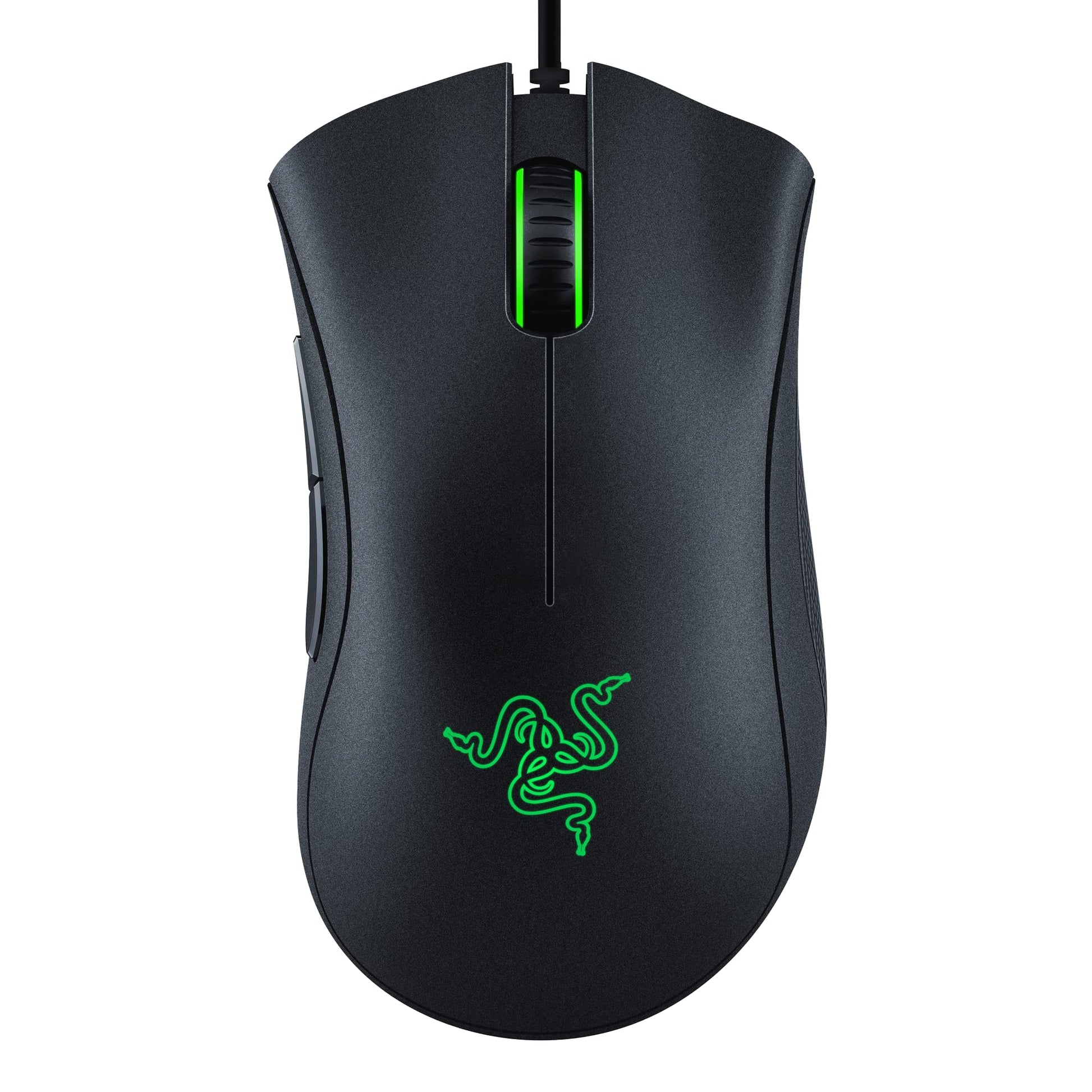 Razer DeathAdder Essential Gaming Mouse: 6400 DPI Optical Sensor - 5 Programmable Buttons - Mechanical Switches - Rubber Side Grips - Classic Black - amzGamess