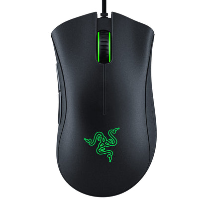 Razer DeathAdder Essential Gaming Mouse: 6400 DPI Optical Sensor - 5 Programmable Buttons - Mechanical Switches - Rubber Side Grips - Classic Black - amzGamess