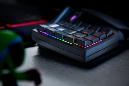 Razer Tartarus V2 Gaming Keypad: Mecha-Membrane Key Switches - One Handed Keyboard - 32 Programmable Keys - Customizable Chroma RGB Lighting - Programmable Macros - Classic Black - amzGamess