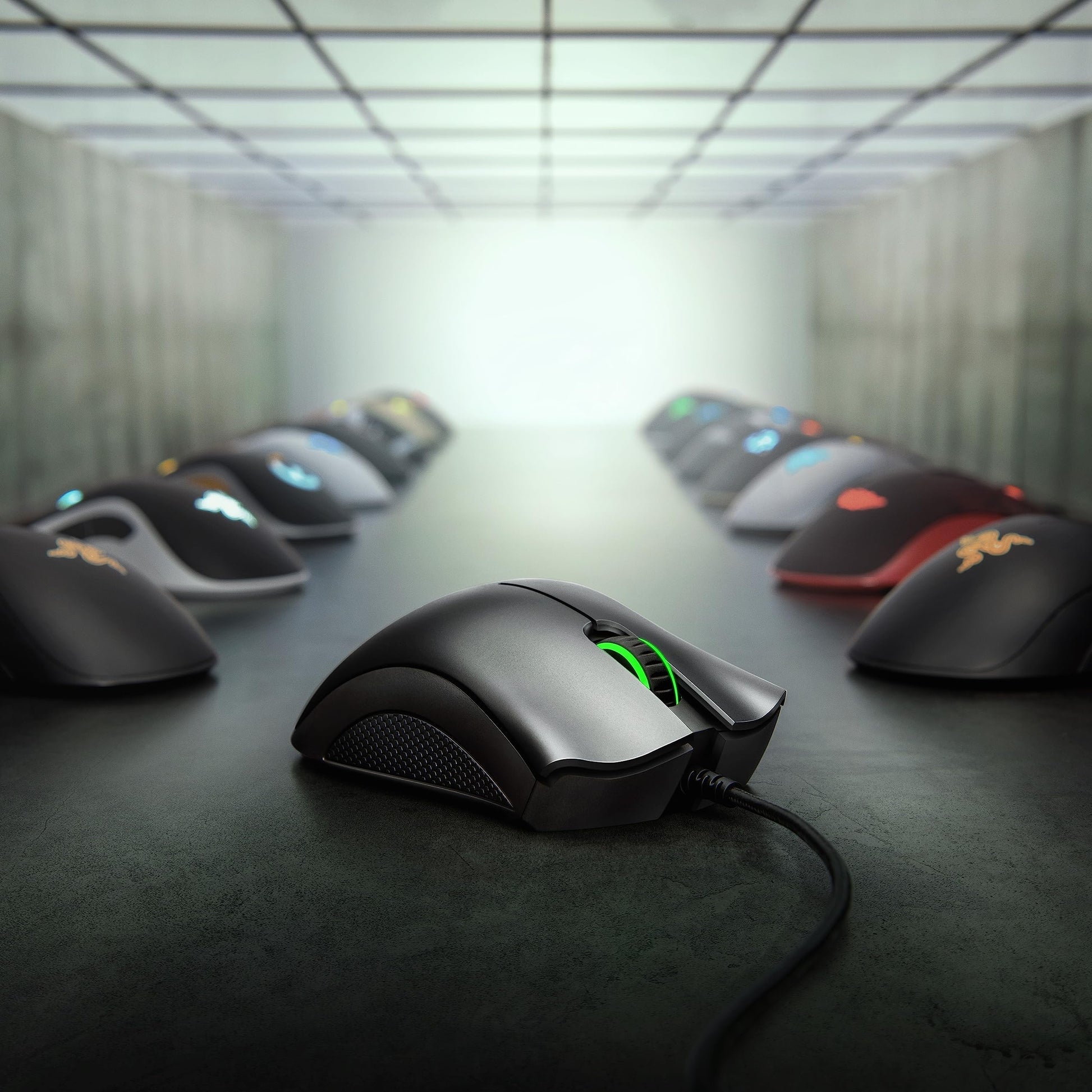 Razer DeathAdder Essential Gaming Mouse: 6400 DPI Optical Sensor - 5 Programmable Buttons - Mechanical Switches - Rubber Side Grips - Classic Black - amzGamess