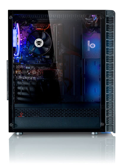 BEASTCOM Q3 | Gaming PC, 8 Threads Gamer, AMD Ryzen 3 4X 4,00 GHz, 4K Vega 6 Core Graphics, 512GB SSD, 16GB RAM, WiFi, Windows 11 Pro