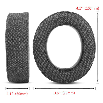 HS70 Earpads Upgrade Thicker Fabric Ear Pads Cushion Replacement Compatible with Corsair HS70 Pro HS60 Pro HS50 Pro Headphone - amzGamess