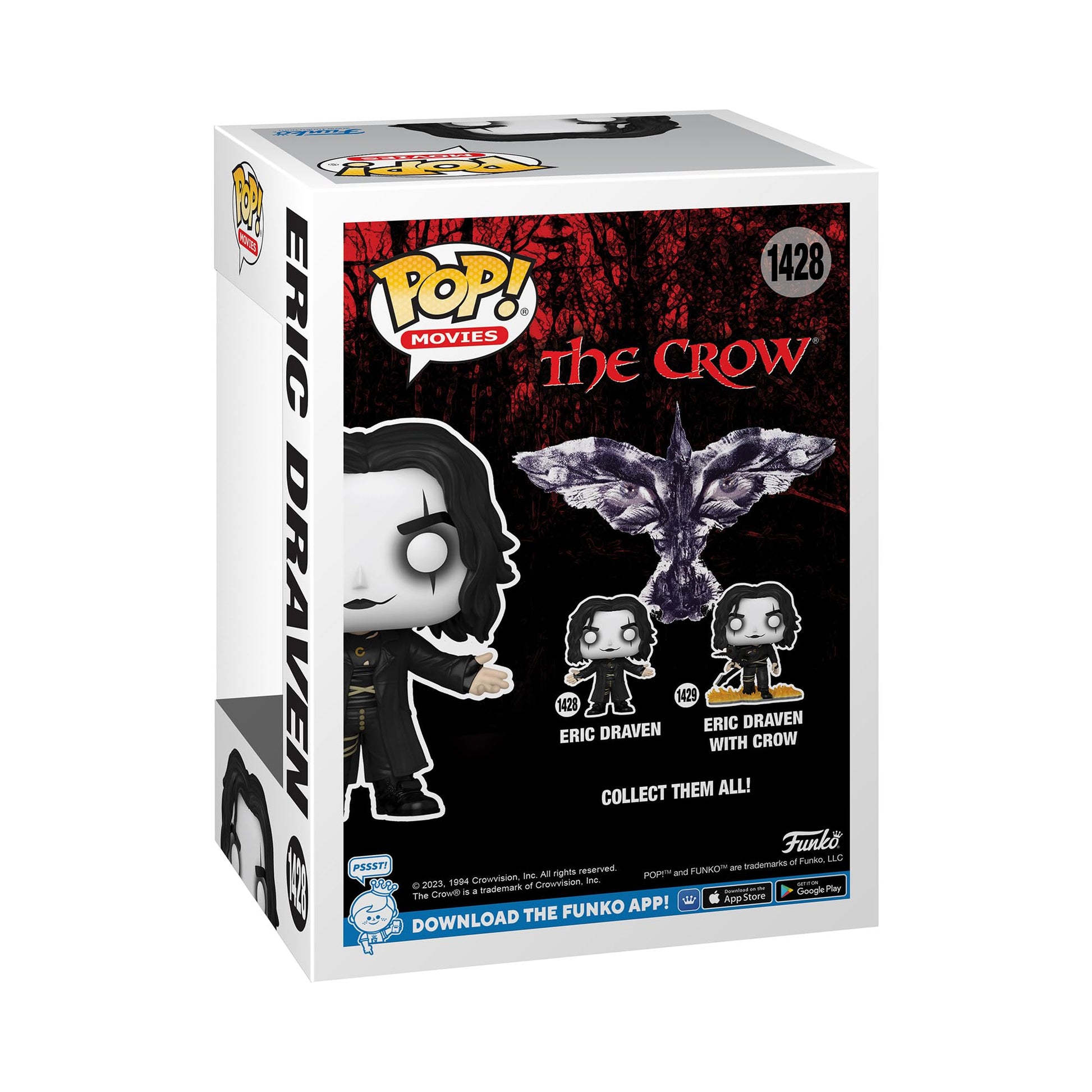 Funko Pop! Movies: The Crow - Eric Draven - amzGamess