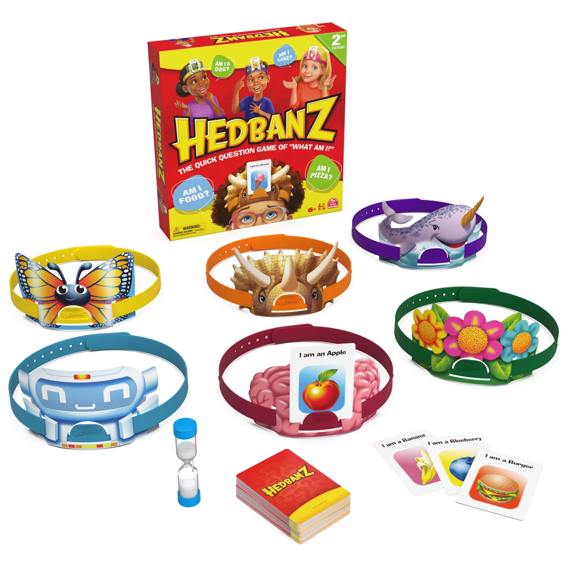 Hedbanz 2023 Edition Cards Picture Guessing Board Game- Family Games | Games for Family Game Night| Kids Games | Card Games for Families & Kids Ages 6 and up - amzGamess
