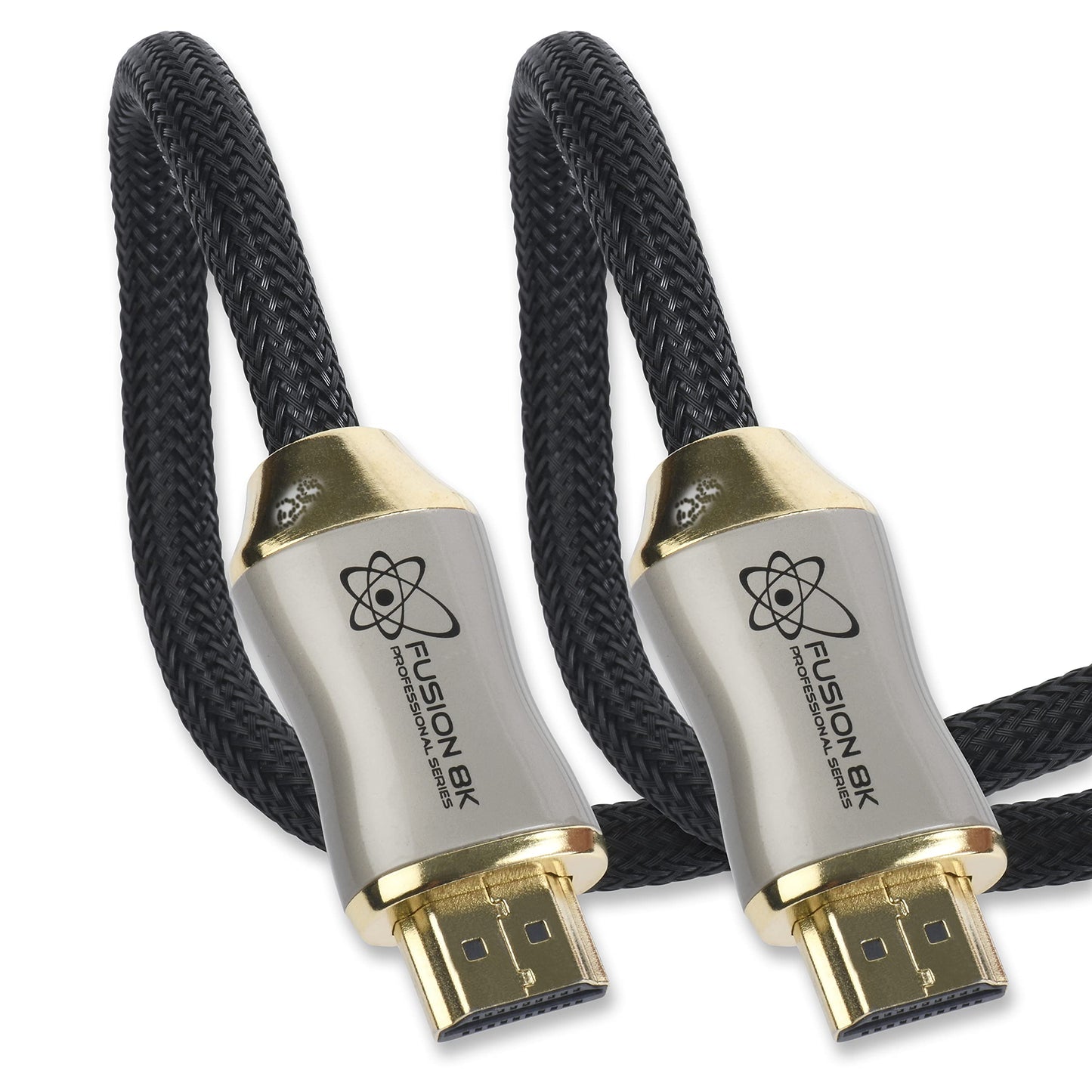 Fusion8K HDMI 2.1 Certified Cable Supports 8K @60Hz and 4K @120Hz Compatible with All TVs, BluRay, Xbox Series X, PS5 (6 Feet)