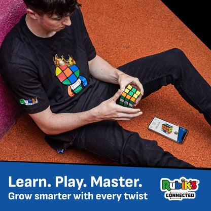 The Original Rubik’s Connected - Smart Digital Electronic Rubik’s Cube That Allows You to Compete with Friends & Cubers Across The Globe. App-Enabled STEM Puzzle That Fits All Ages and Capabilities - amzGamess