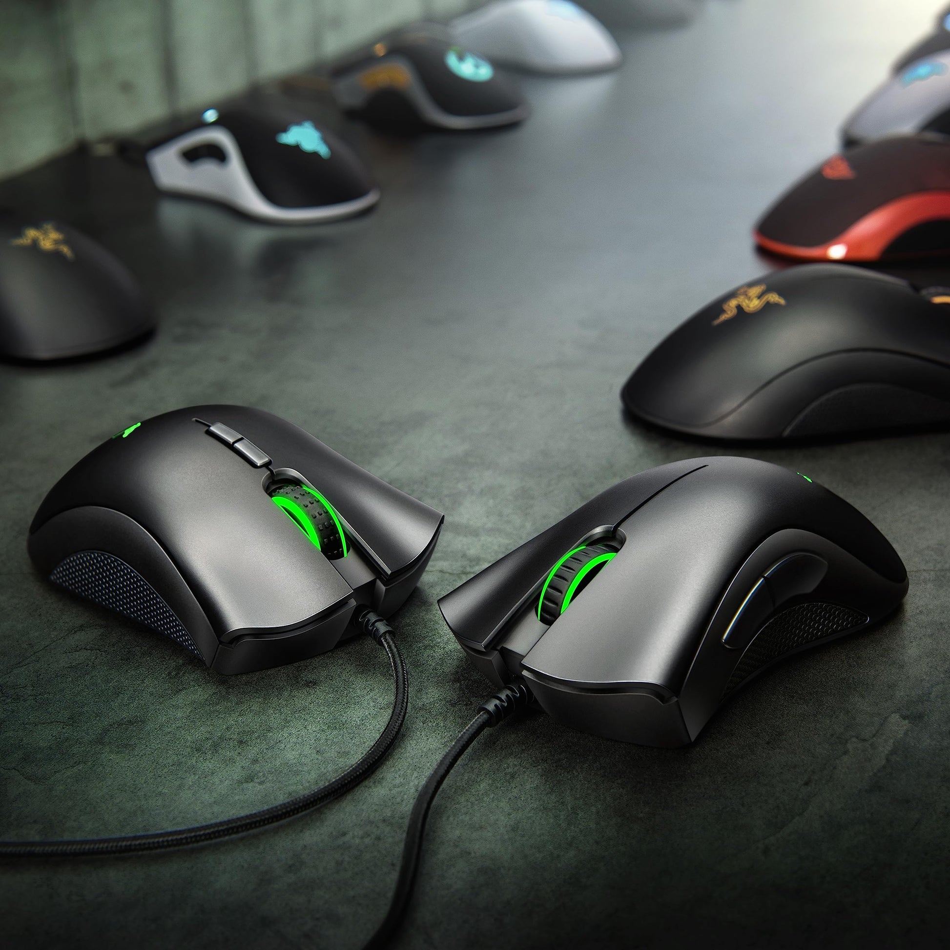 Razer DeathAdder Essential Gaming Mouse: 6400 DPI Optical Sensor - 5 Programmable Buttons - Mechanical Switches - Rubber Side Grips - Classic Black - amzGamess